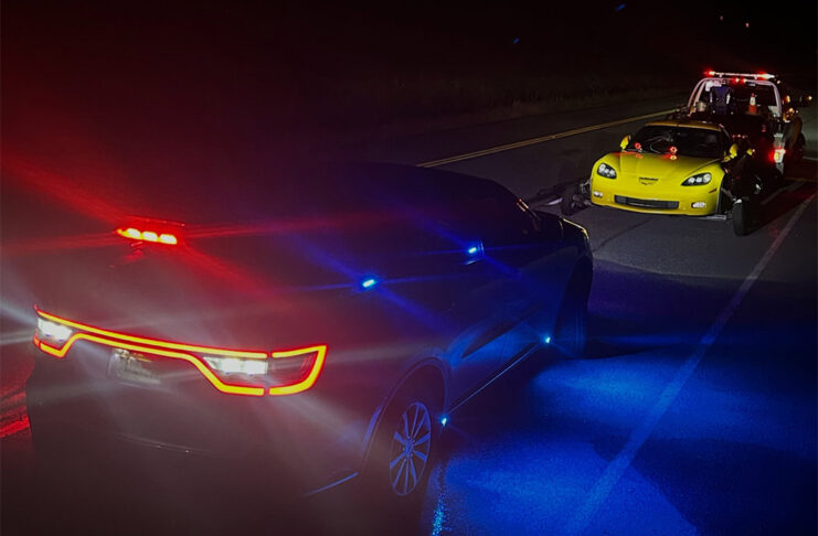 Canadian Police Impound a C6 Corvette Z06 For Speeding 3X the Posted Limit Canadian Police Impound a C6 Corvette Z06 For Speeding 3X the Posted Limit