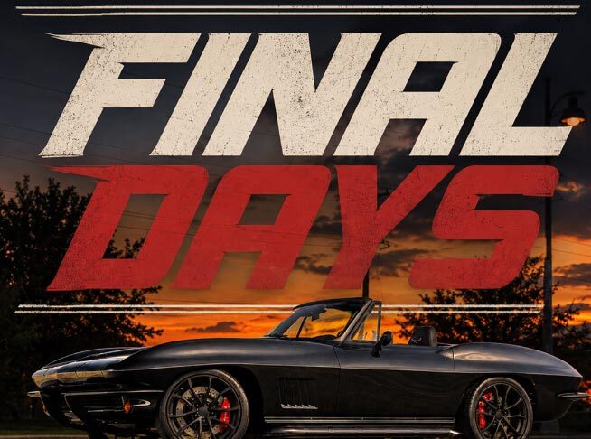 ENDS THURSDAY! Win a 550-hp 1965 Corvette Sting Ray Convertible ENDS THURSDAY! Win a 550-hp 1965 Corvette Sting Ray Convertible
