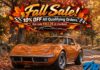 Zip Corvette Welcomes Fall with 10% Off! Zip Corvette is celebrating the changing of the seasons with 10% Savings on qualifying online orders now through Sunday, September 27th.