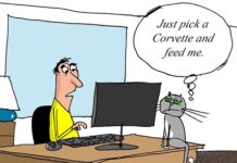 Saturday Morning Corvette Comic: The Easiest Decisions are Sometimes the Hardest Our Saturday Morning Corvette comic takes a look a typical Corvette buyer trying to decide on the spec of his car, and sometimes the easiest decision to make is the hardest.