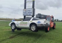 C4 Corvette Dressed as a Chitwood Thrill Car is Transformed into a Museum Sign C4 Corvette Dressed as a Chitwood Thrill Car is Transformed into a Museum Sign