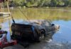 Stolen C7 Grand Sport Pulled from a Watery Grave by Divers Stolen C7 Grand Sport Pulled from a Watery Grave by Divers