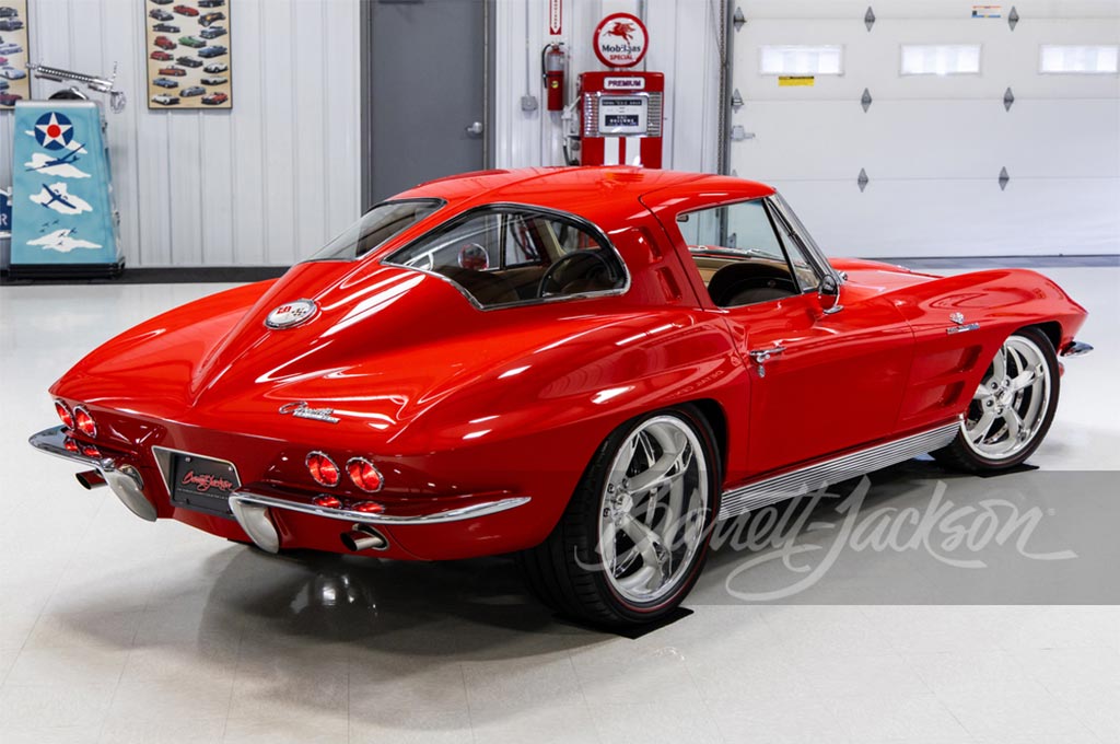 [VIDEO] 1963 Corvette Split Window Restomod Named 'Redline' Sells for ...