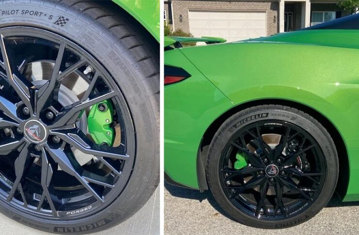 ACS Composite is Ready to Customize Your C8 Grand Sport and Other Corvettes With These Popular Add-Ons ACS Composite has announced availability of their new E-Brake Caliper Covers for widebody models. We are also sharing a great looking accessory for your C8 Coupe engine bay and the popular C7 Z06 front splitter for the C7 Stingray.